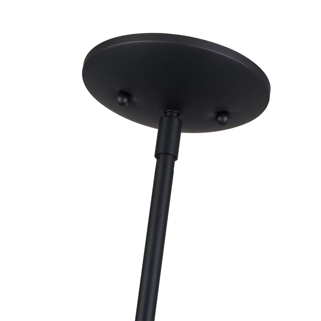 4 Light Black Pendant