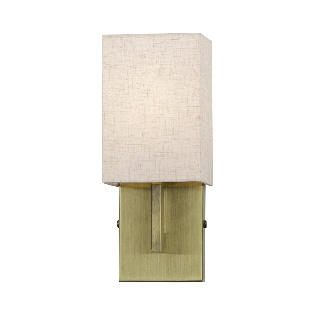 1 Light Antique Brass Ada Sconce