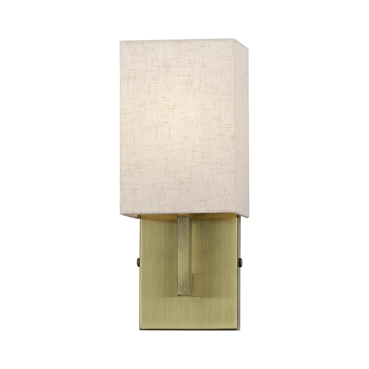 1 Light Antique Brass Ada Sconce