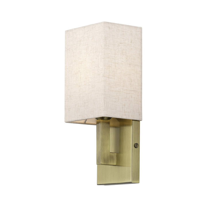 1 Light Antique Brass Ada Sconce