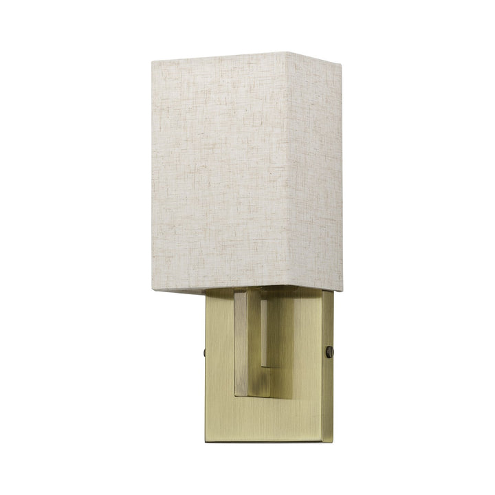 1 Light Antique Brass Ada Sconce