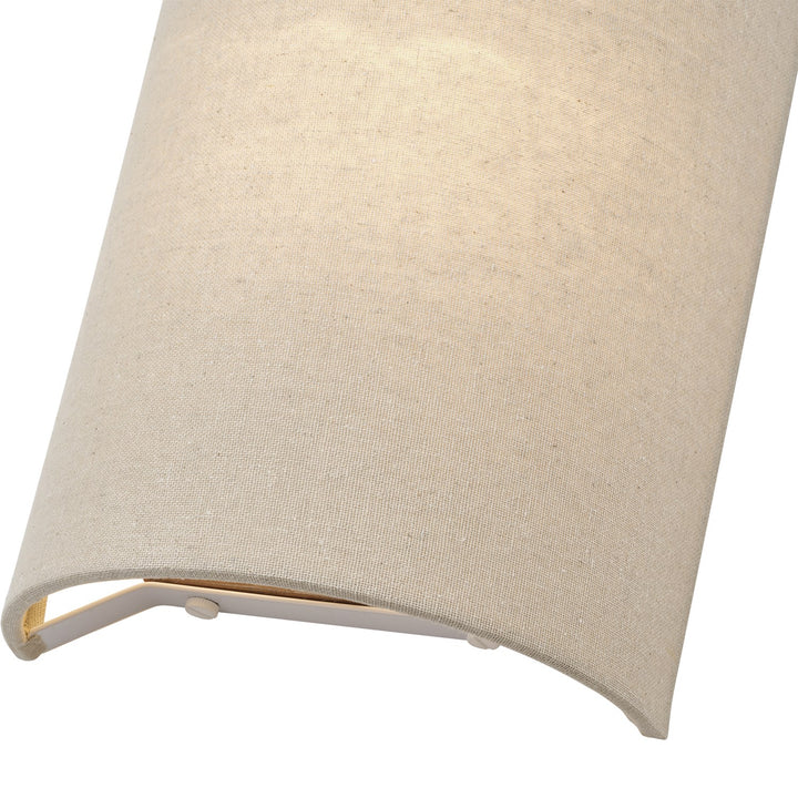 1 Light Antique Gold Leaf Ada Sconce