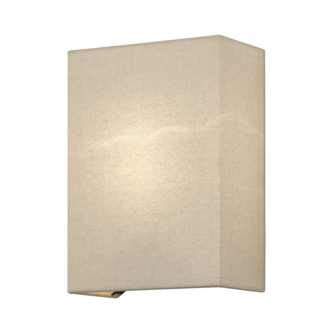1 Light Bronze Ada Sconce by Livex Lighting