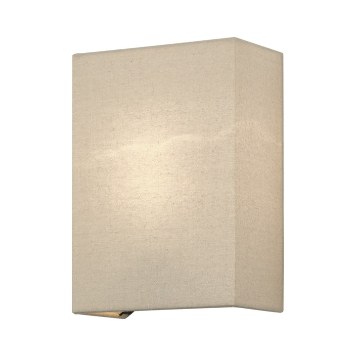 1 Light Bronze Ada Sconce by Livex Lighting