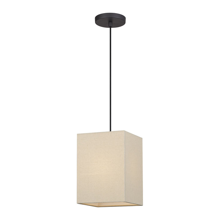 1 Light Bronze Pendant