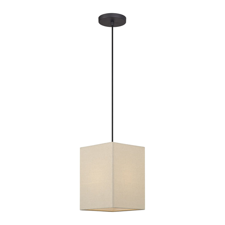 1 Light Bronze Pendant