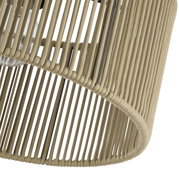 1 Light English Bronze Medium Semi-Flush
