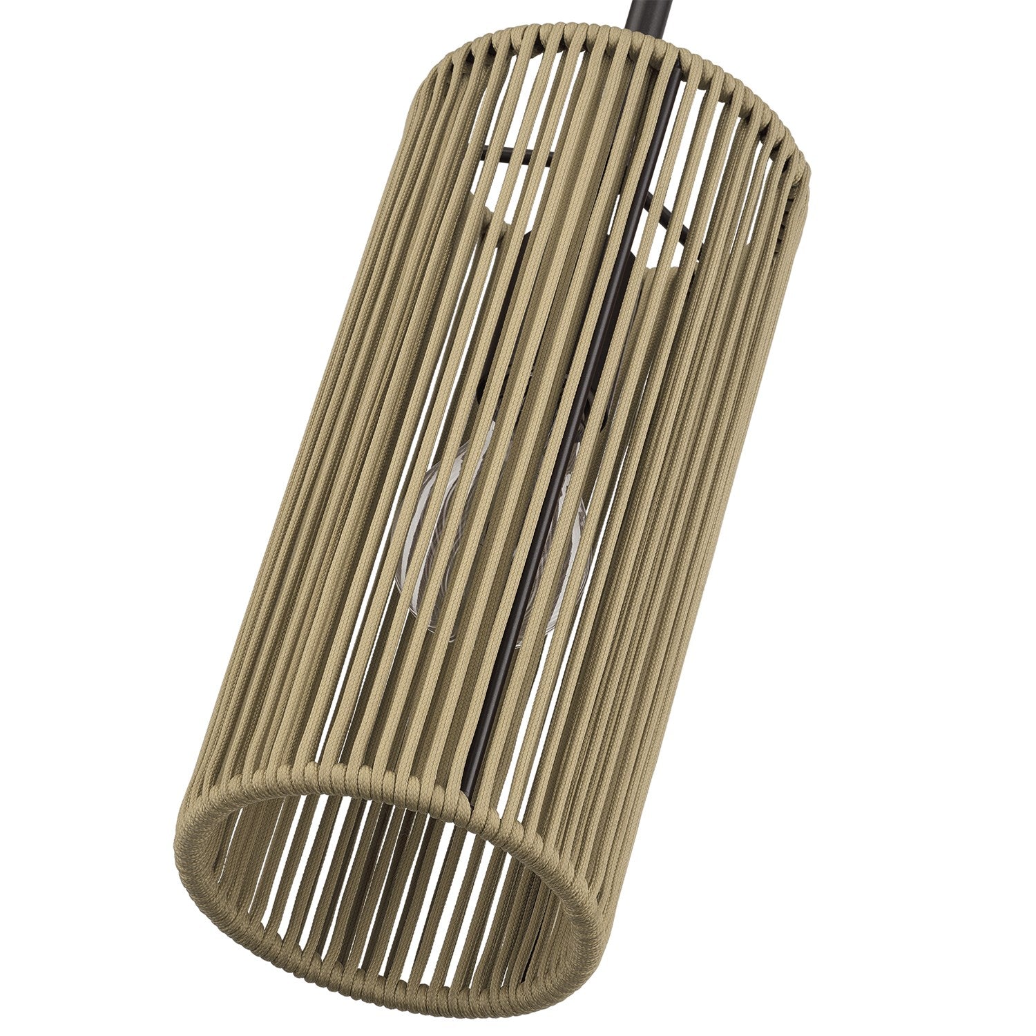 1 Light English Bronze Mini Pendant