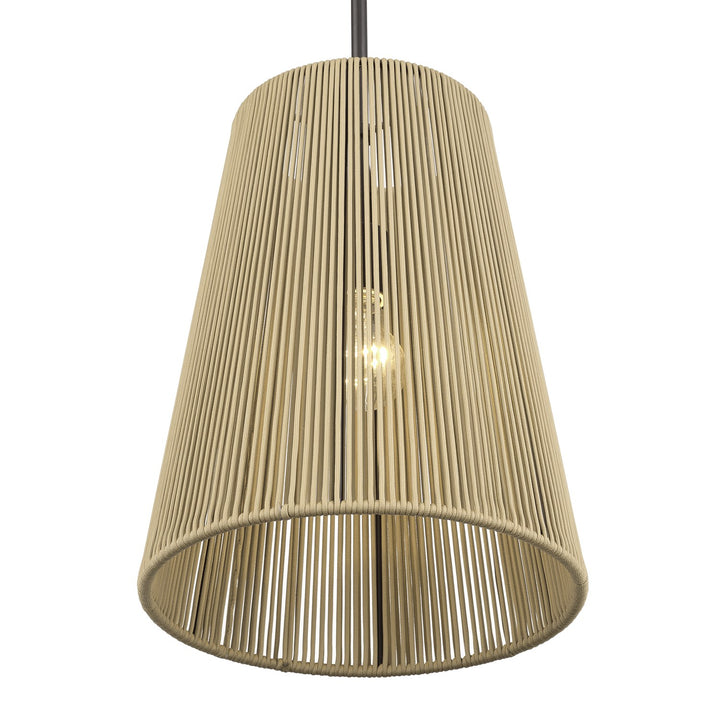 1 Light English Bronze Pendant