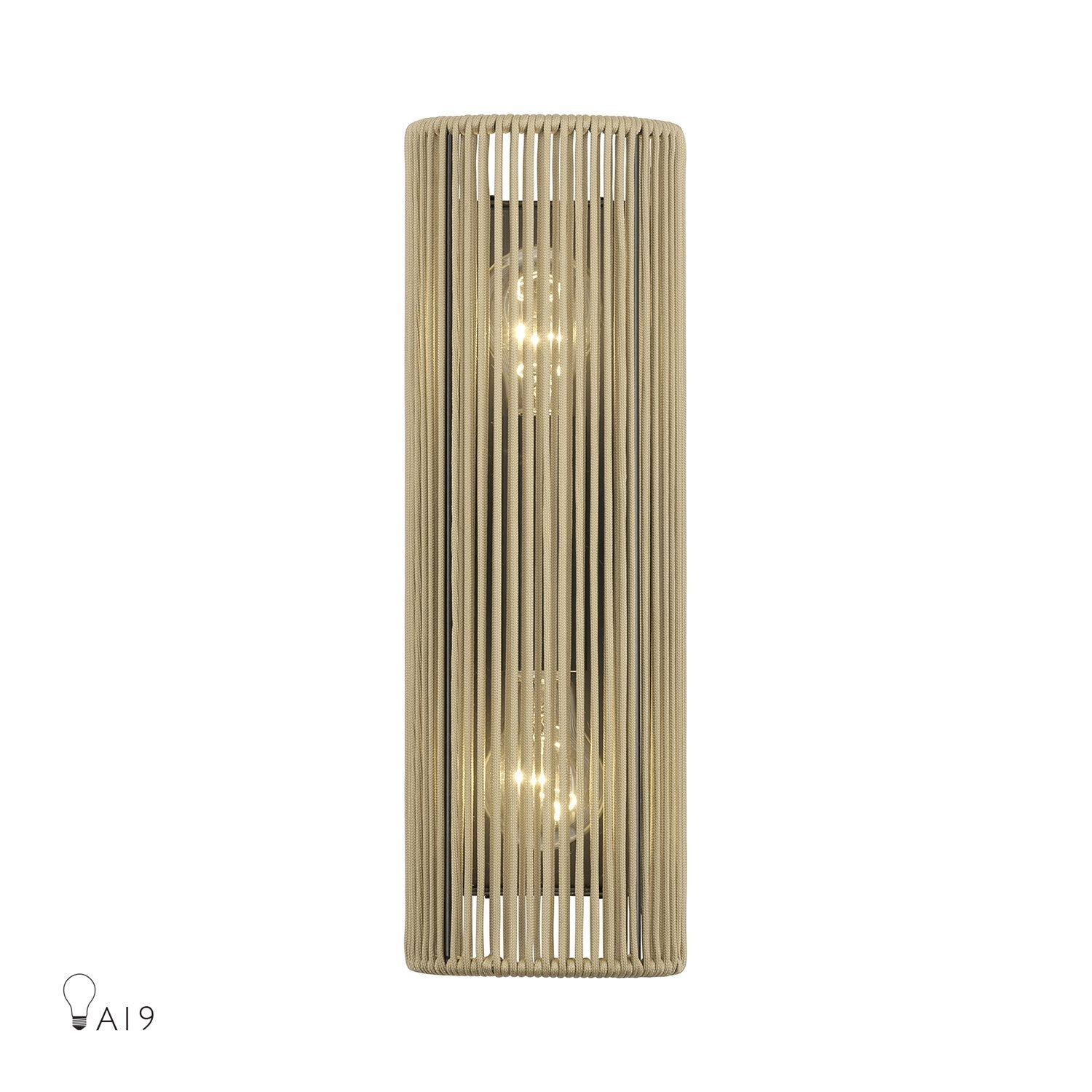 2 Light English Bronze Ada Sconce by Livex Lighting