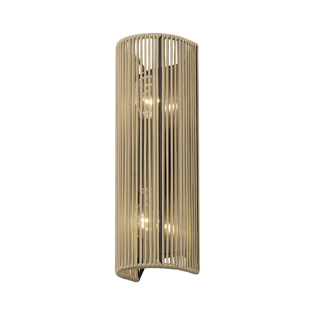 2 Light English Bronze Ada Sconce