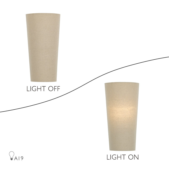 1 Light Antique Gold Leaf Ada Sconce