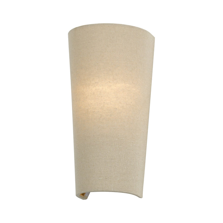 1 Light Antique Gold Leaf Ada Sconce