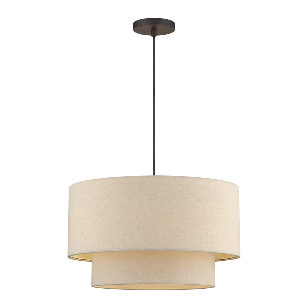 3 Light Bronze Pendant by Livex Lighting
