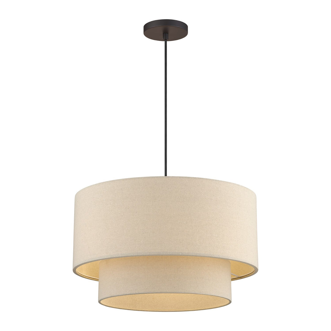 3 Light Bronze Pendant