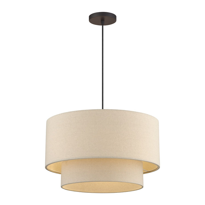 3 Light Bronze Pendant