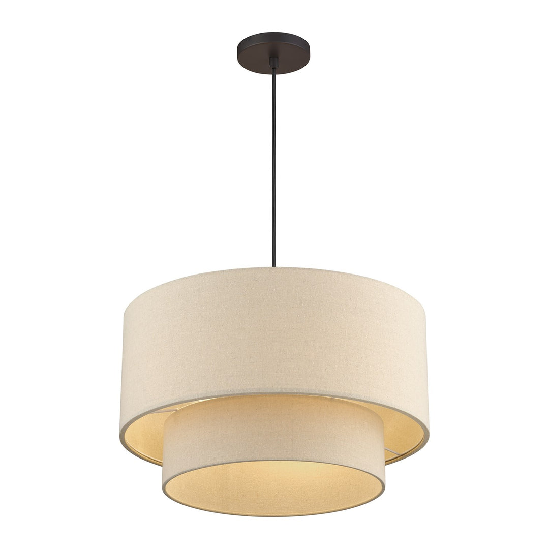 3 Light Bronze Pendant