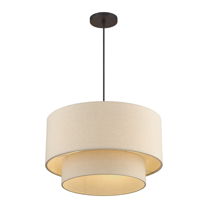 3 Light Bronze Pendant