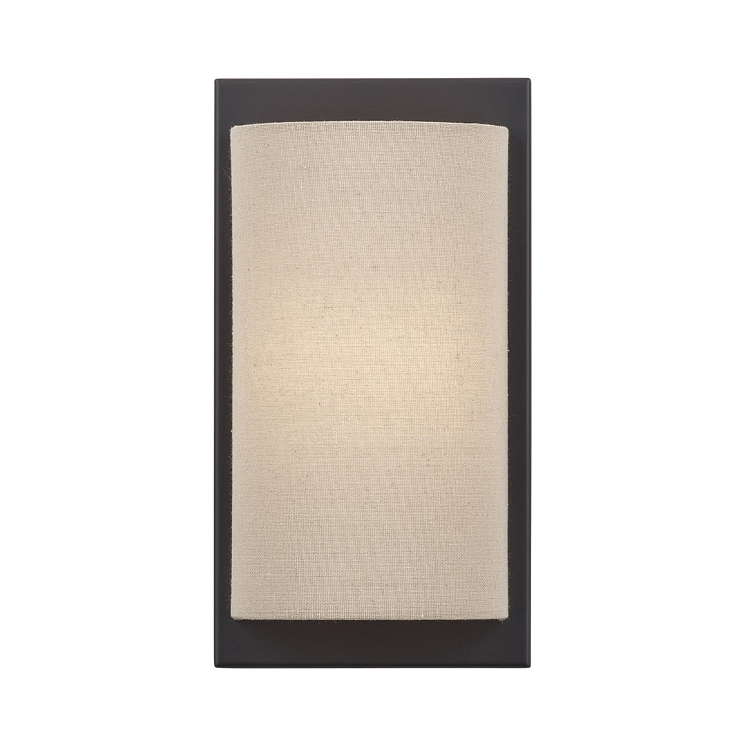 1 Light Bronze Ada Sconce by Livex Lighting