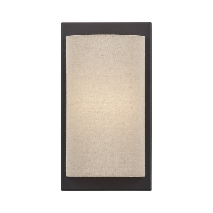 1 Light Bronze Ada Sconce by Livex Lighting