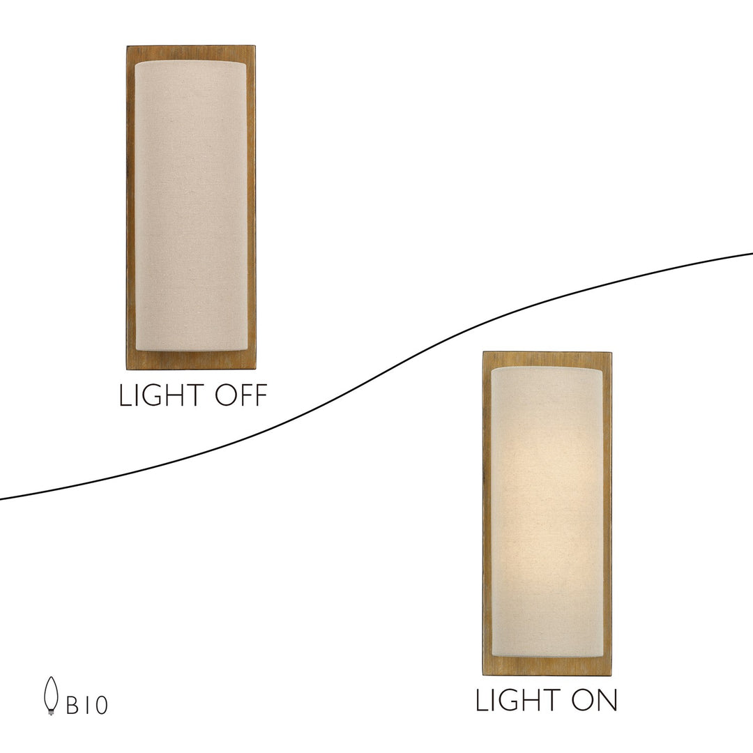 2 Light Antique Gold Leaf Ada Sconce