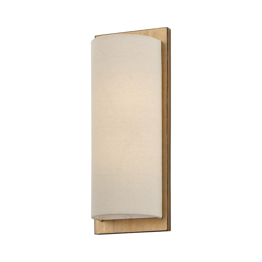 2 Light Antique Gold Leaf Ada Sconce