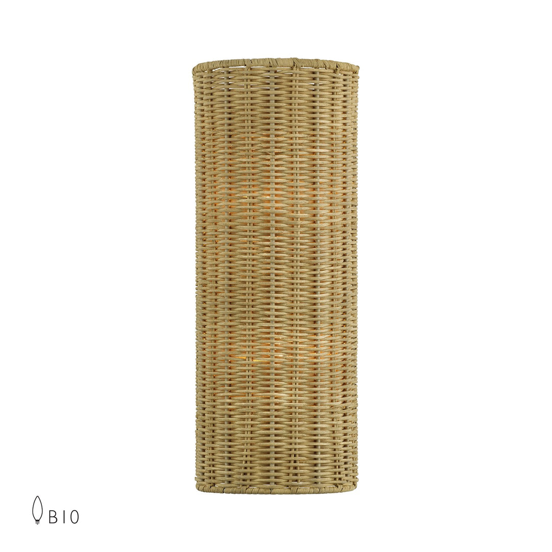 2 Light Antique Gold Leaf Ada Sconce by Livex Lighting