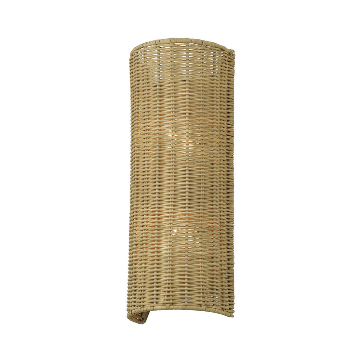 2 Light Antique Gold Leaf Ada Sconce
