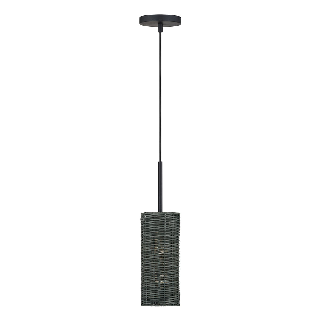 1 Light Black Mini Pendant