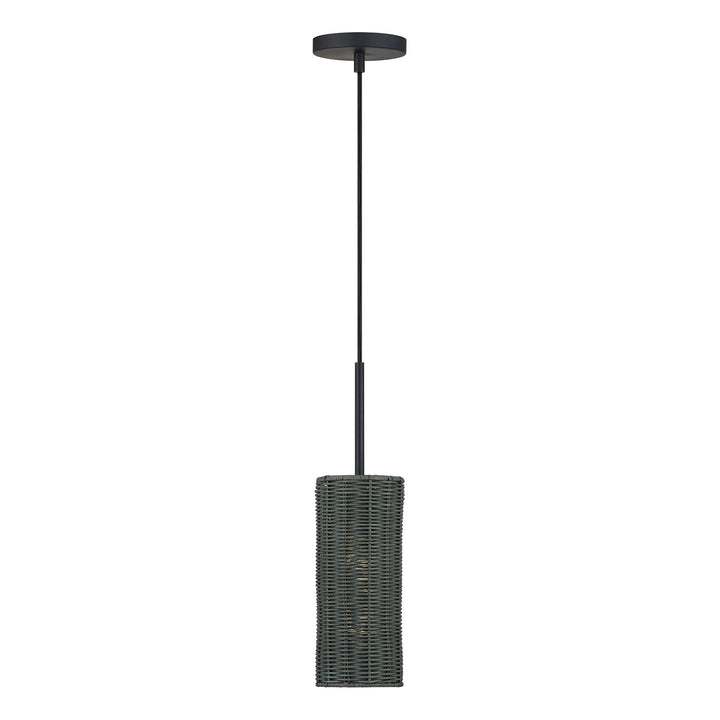 1 Light Black Mini Pendant