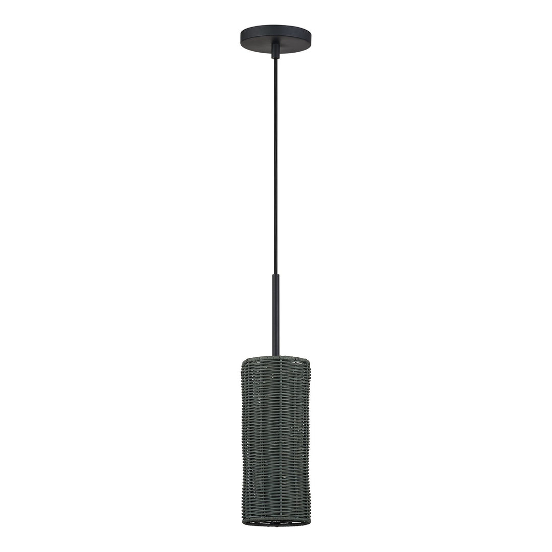 1 Light Black Mini Pendant