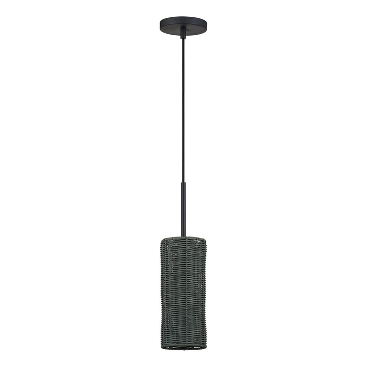 1 Light Black Mini Pendant