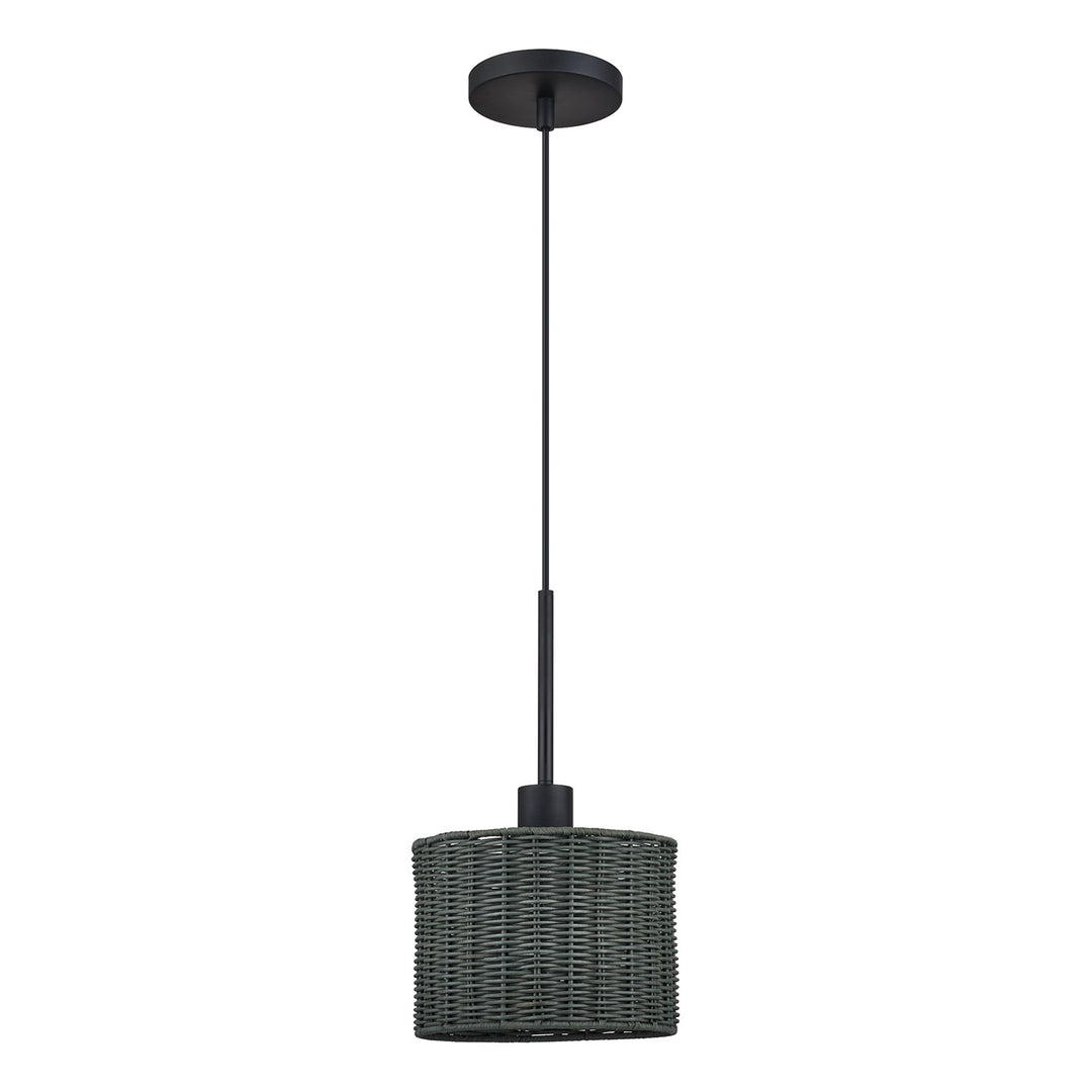 1 Light Black Mini Pendant