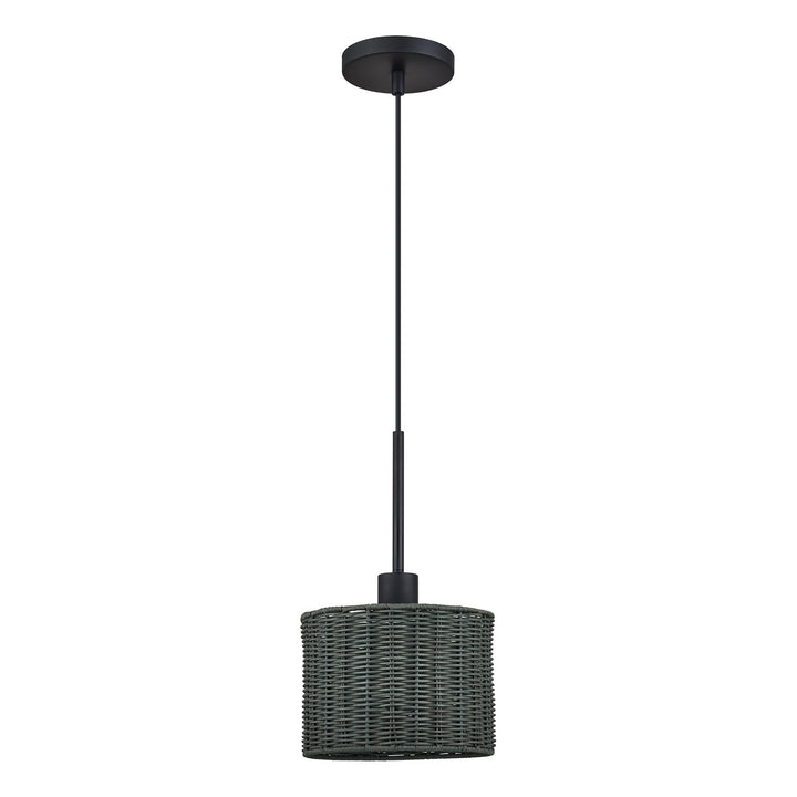 1 Light Black Mini Pendant