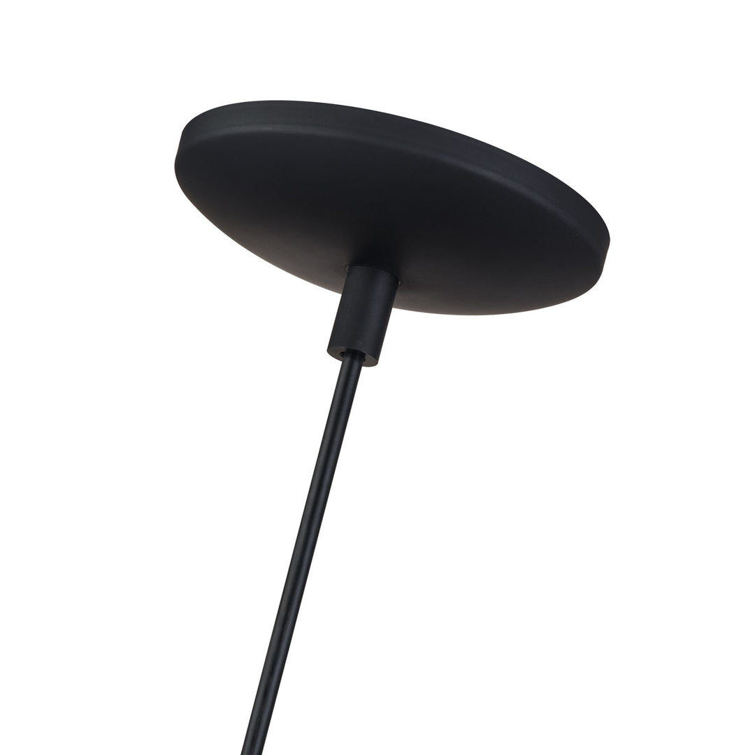 1 Light Black Mini Globe Pendant