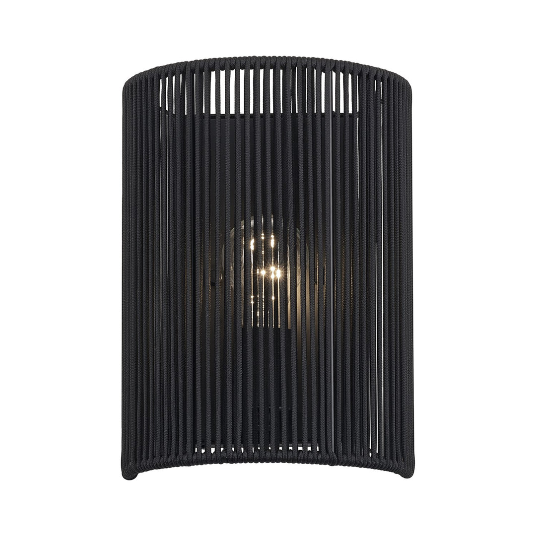 1 Light Black Ada Sconce