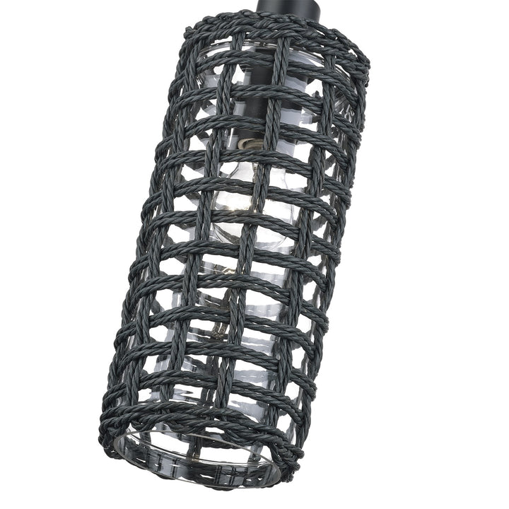 1 Light Black Mini Pendant