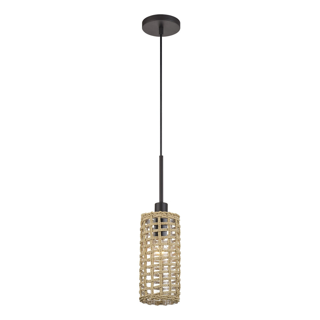 1 Light Bronze Mini Pendant