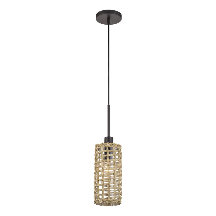 1 Light Bronze Mini Pendant