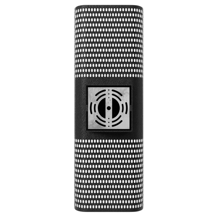 Outdoor 18" Sconce With Perforated Black Frame