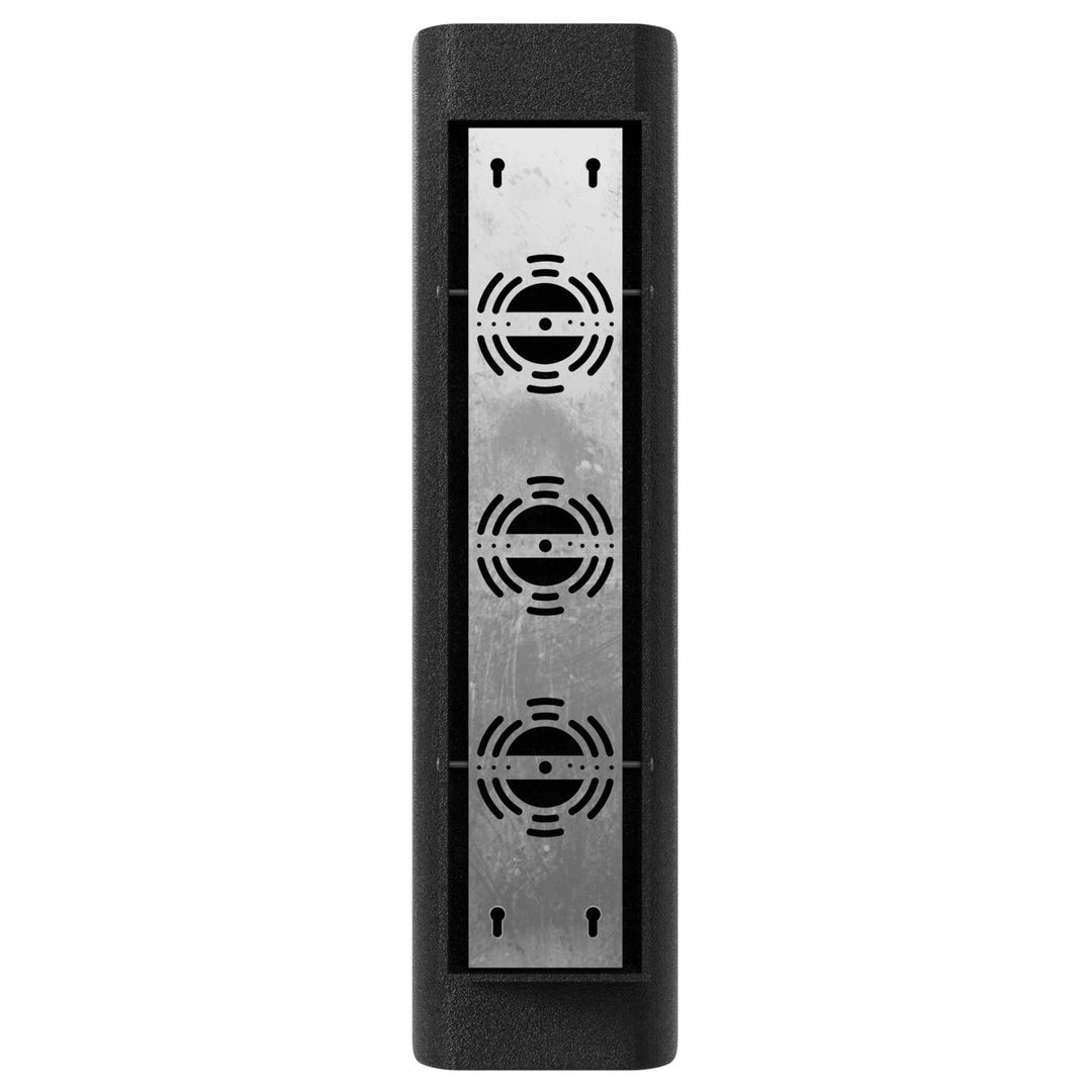 Outdoor 24" Rectangular Sconce In Black