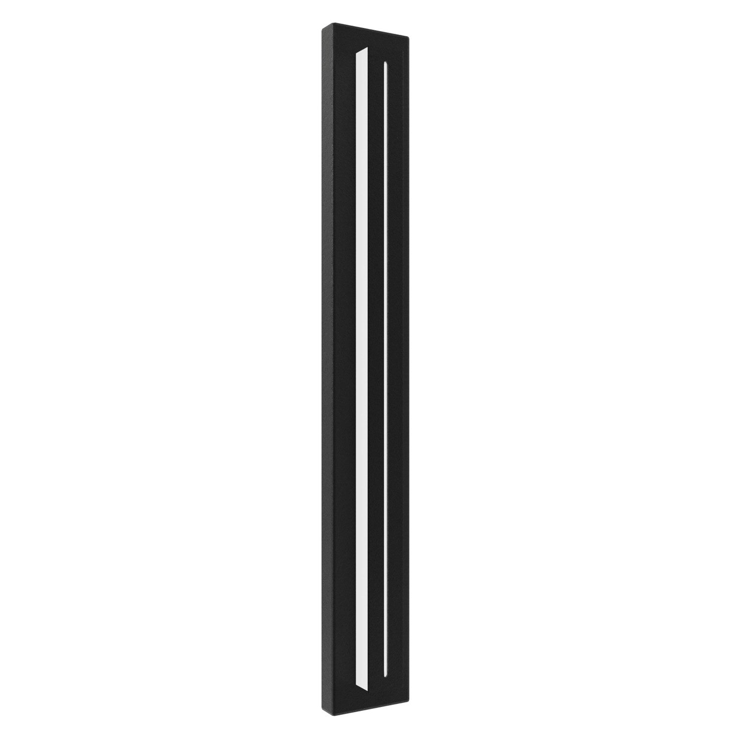 Outdoor 38" Rectangular Sconce In Black With A Raised Led Panel by Avenue Lighting