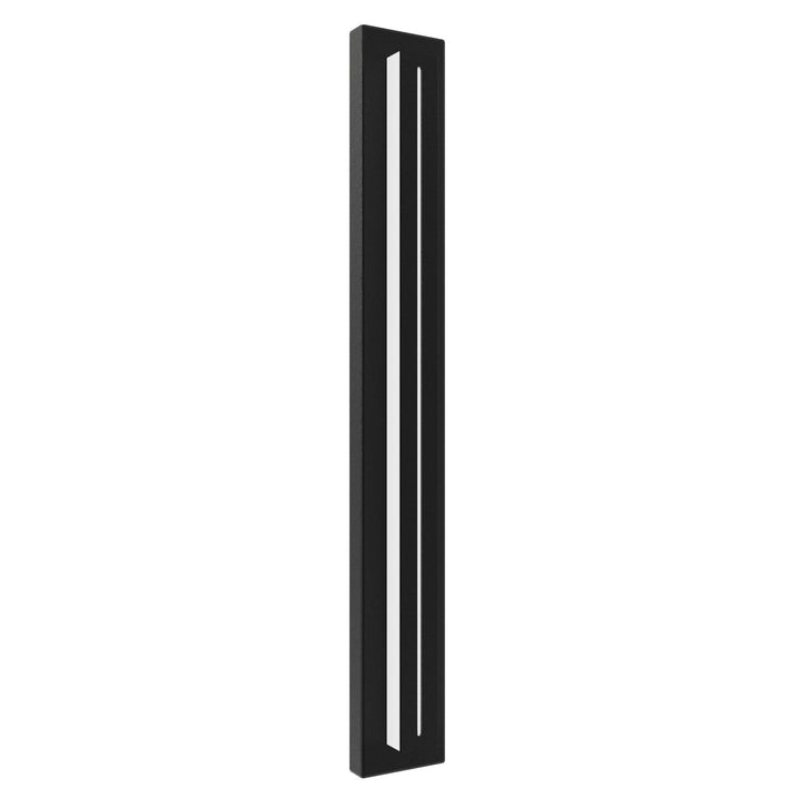 Outdoor 38" Rectangular Sconce In Black With A Raised Led Panel by Avenue Lighting