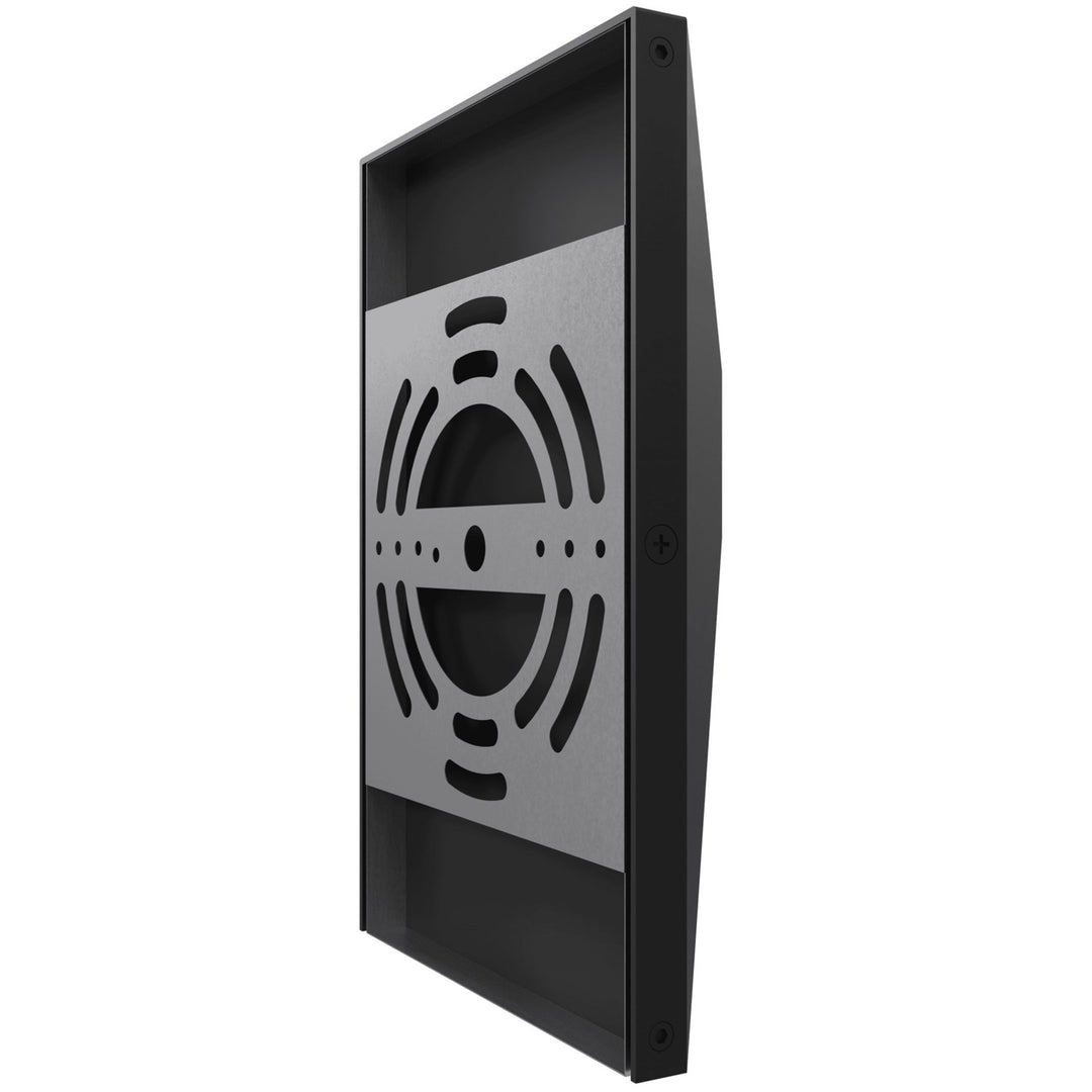 Outdoor 8" 5Cct Sconce In Black
