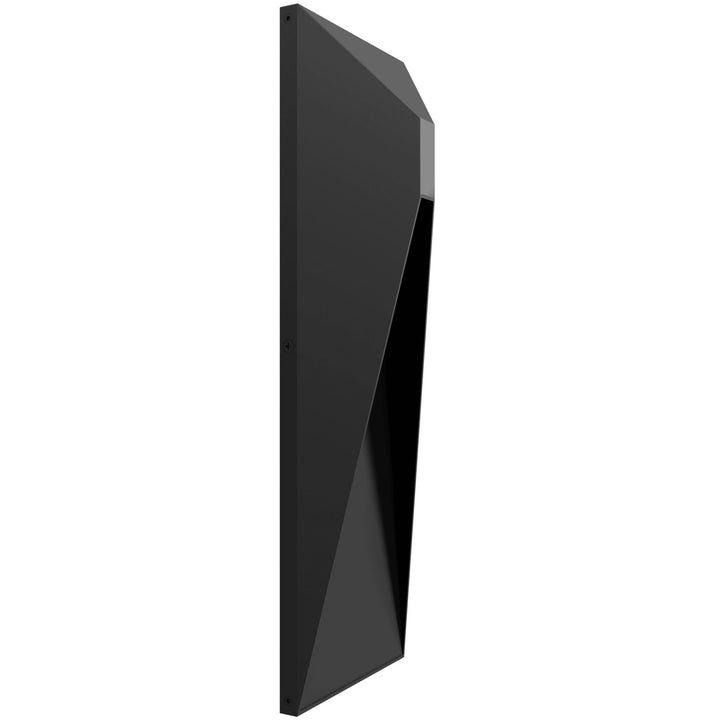 Outdoor 14" 5Cct Rectangular Sconce In Black by Avenue Lighting