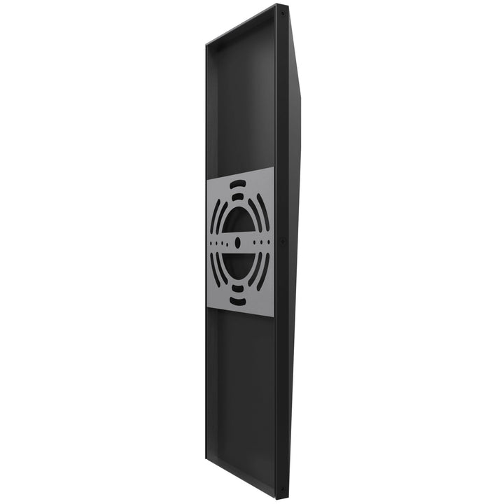 Outdoor 14" 5Cct Rectangular Sconce In Black