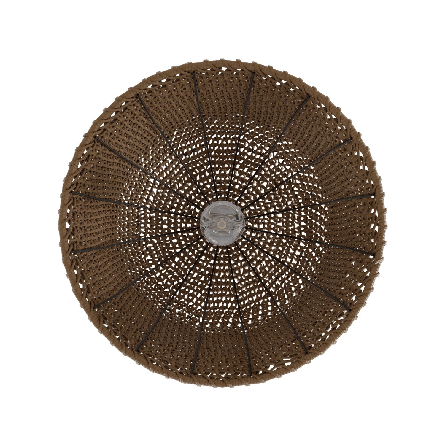 20" Bell Natural Hemp Rope Pendant by Avenue Lighting