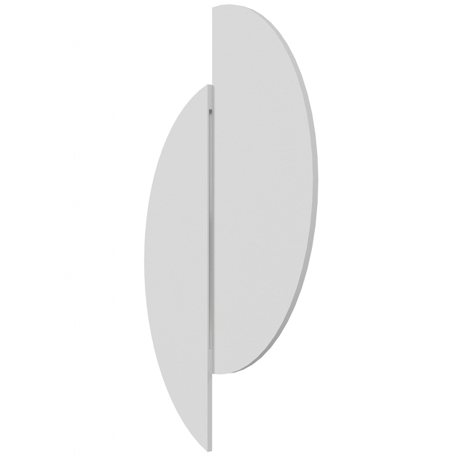 15" Wall Sconce In Paintable White Plaster