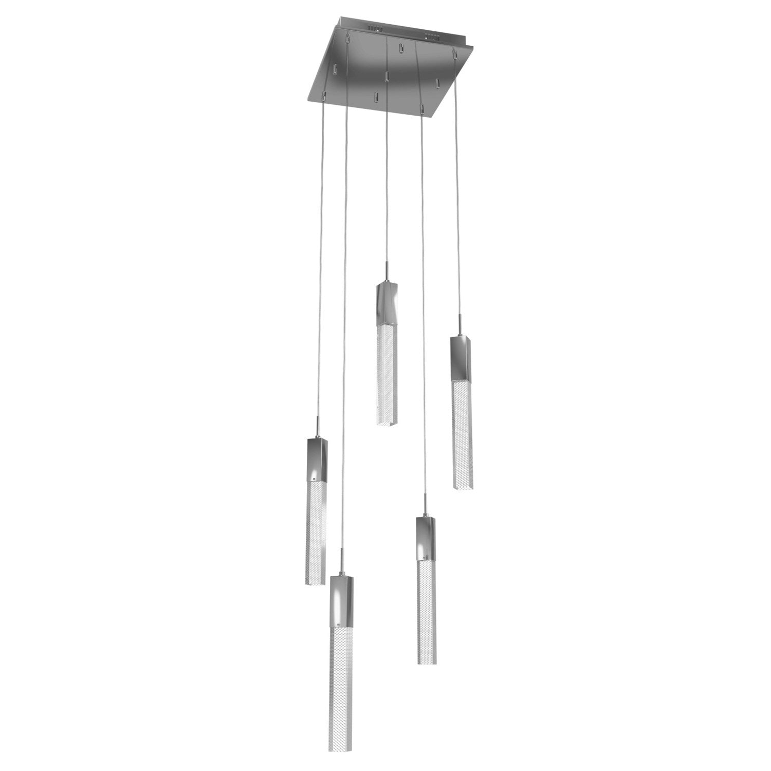 Collection 5 Light Multi Pendant In Polished Chrome by Avenue Lighting