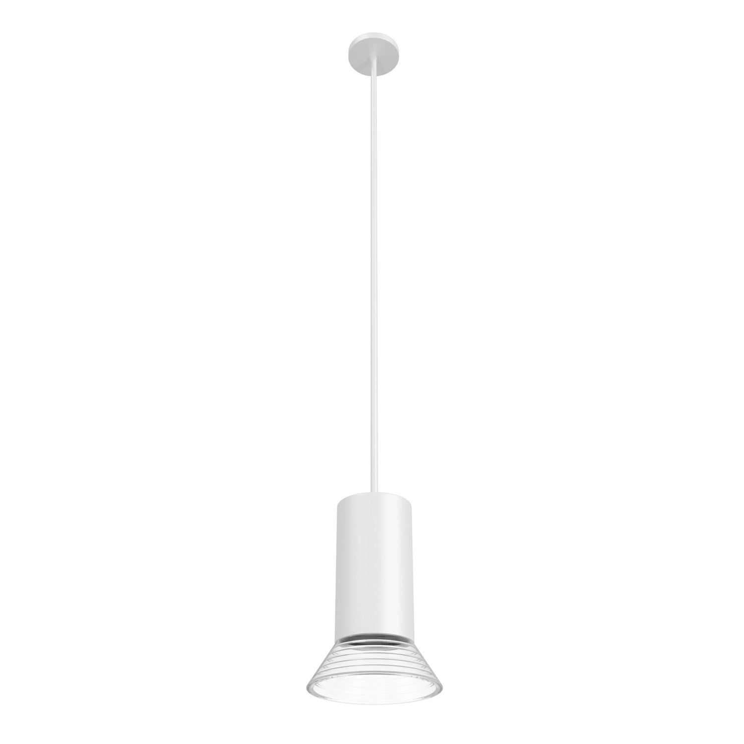 8" Pendant In White